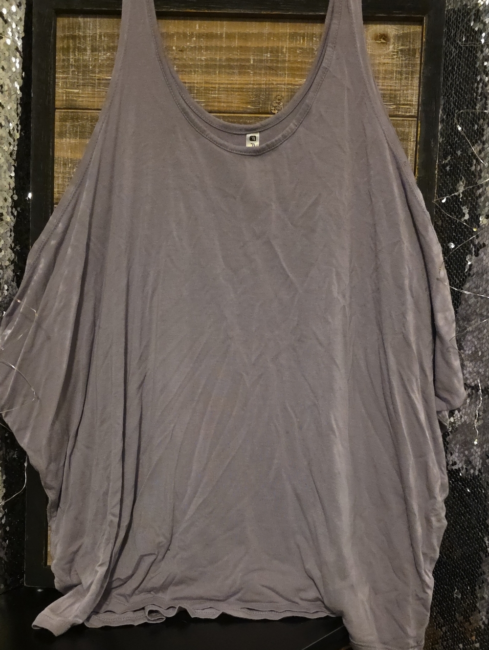 Women’s Relaxed Scoop Neck Tank Top - Lavendar